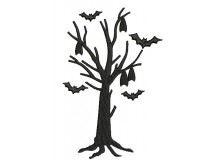 Stickdatei - Spooky Tree 1